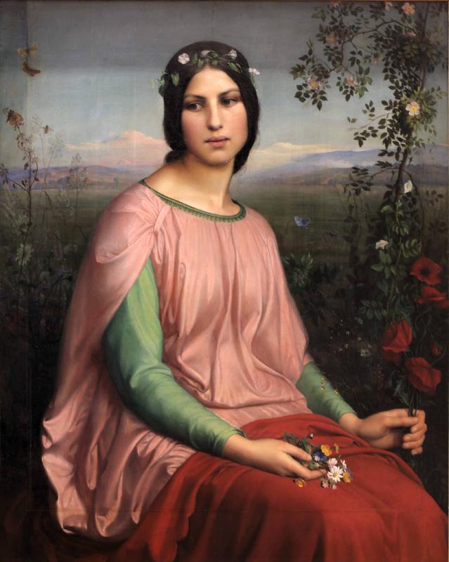 Louis Janmot Flower of the Fields